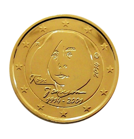 Suomi 2 € 2014 Tove Jansson kullattu