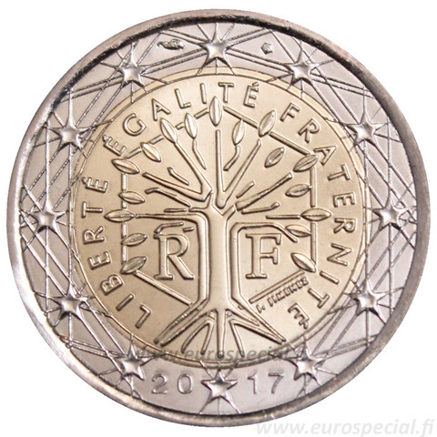 Ranska 2 € 2012 Elämänpuu UNC