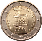 San Marino 2 € 2012 Linnoitus UNC