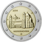 Saksa 2 € 2014 Niedersachsen / Mikaelinkirkko