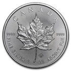 Kanada 2022 Maple Leaf hopearaha 1 oz
