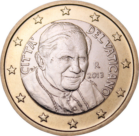 Vatikaani 1 € 2006 Benedictus XVI BU