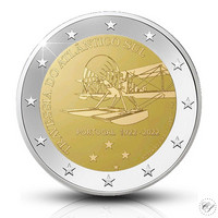 Portugali 2 € 2022 Atlantin ylitys 100 vuotta