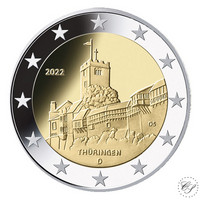 Saksa 2 € 2022 Thuringen & Wartburg