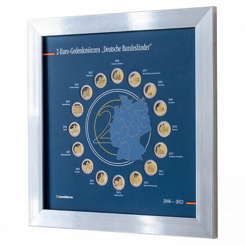 Leuchtturm esittelytaulu Saksa 2 € 2006-2022 Bundesländer