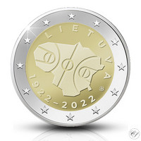 Liettua 2 € 2022 Koripallo 100 vuotta