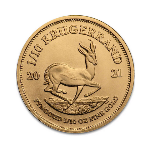 Etelä-Afrikka 2022 Krugerrand 1/10 oz kultaraha