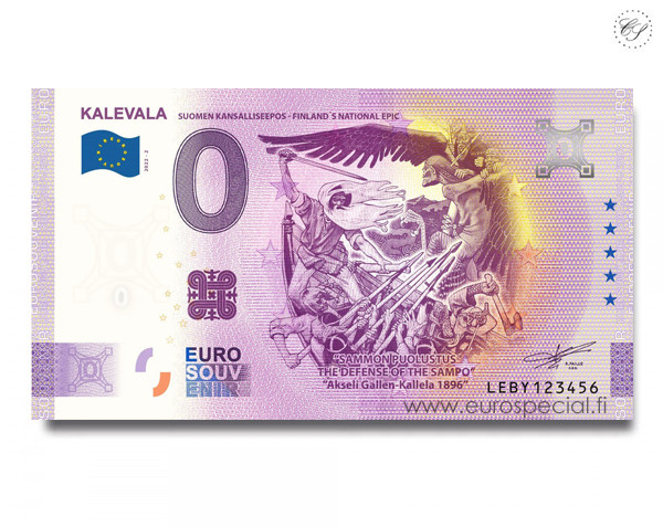 Suomi 0 € 2022 Sammon puolustus - Kalevala Special Edition 