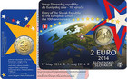Slovakia 2 € 2014 EU:in liittymisen 10-vuotispäivä BU coincard