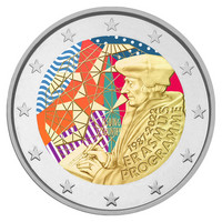 Suomi 2 € 2022 Erasmus-ohjelma 35 vuotta, väritetty (#1)