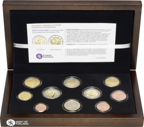 Suomi 2014 Proof rahasarja 7,88 €