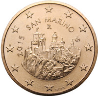 San Marino 50s 2015 Kolme tornia UNC