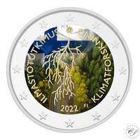 Suomi 2 € 2022 Ilmastotutkimus, väritetty (#2)