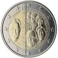 Luxemburg 2 € 2015 Nassau-Weilburg