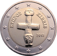 Kypros 2 € 2012 Pomosin idoli UNC