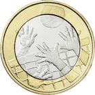 Suomi 5 € 2015 Urheilurahat - Lentopallo