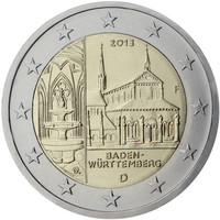 Saksa 2 € 2013 Baden-Württenberg / Maulbronn