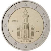 Saksa 2 € 2015 Hessen / Paavalinkirkko