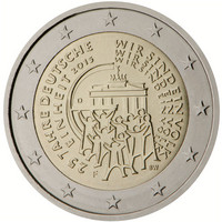 Saksa 2 € 2015 Saksan yhdistymisen 25-vuotisjuhla