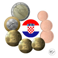 Kroatia 1s - 2 € 2023 UNC