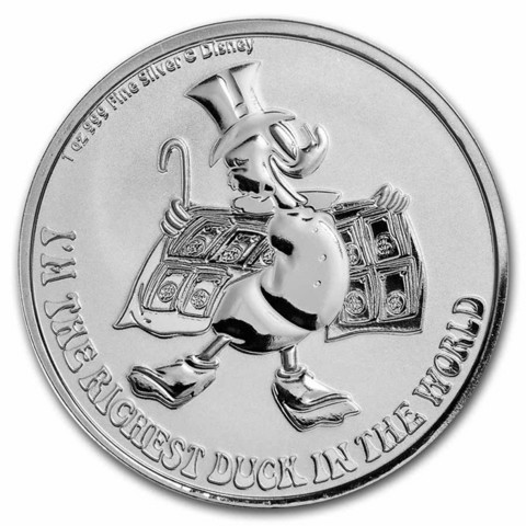 Roope Ankka & Disney 2022 hopearaha 1 unssi