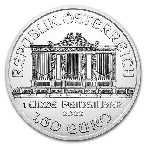 Itävalta 2023 Wienin Philharmoonikot hopearaha 1 oz