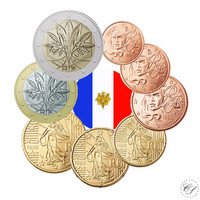 Ranska 1s - 2 € 2023 BU - uudet kuva-aiheet