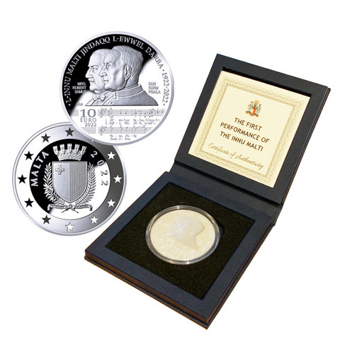 Malta 10 € 2022 Innu Malti HOPEA