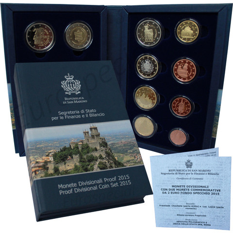 San Marino 2015 Proof rahasarja 7,88 €