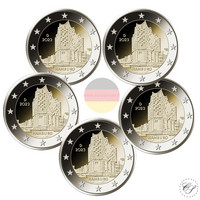 Saksa 2 € 2023 Hampuri & Elbphilharmonie A-J