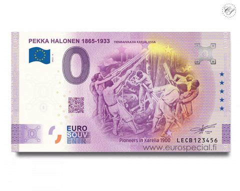 Suomi 0 € 2023 Kansallisgalleria & Tienraivaajia Karjalassa