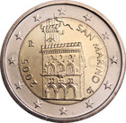 San Marino 2 € 2005 Linnoitus UNC
