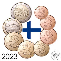 Suomi 1s - 2 € 2023 BU