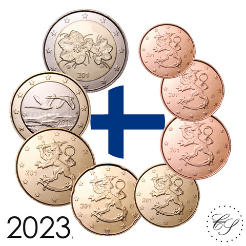 Suomi 1s - 2 € 2023 BU