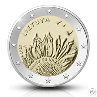 Liettua 2 € 2023 Yhdessä Ukrainan kanssa