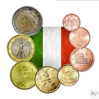 Italia 1s - 2 € 2023 BU