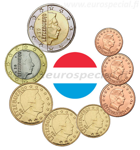 Luxemburg 1s - 2 € 2023 UNC