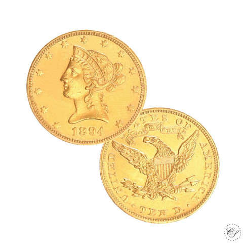 USA 1894 Liberty Head KULTA ½ oz (PCGS)