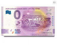 Suomi 0 € 2023 Inari - Lappiseteli UNC