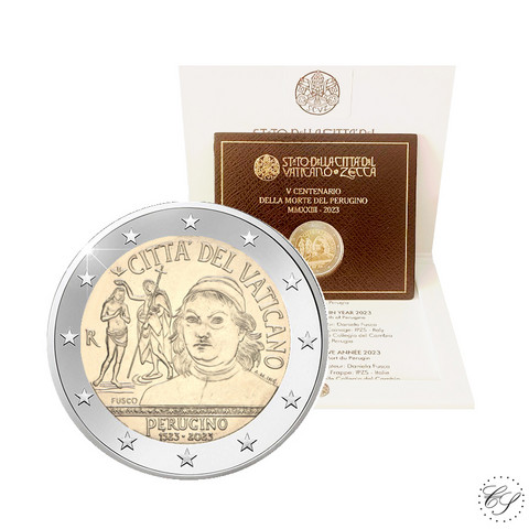 Vatikaani 2 € 2023 Perugino BU