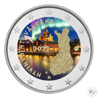 Suomi 2 € 2023 Hyvinvointi, väritetty (#5)