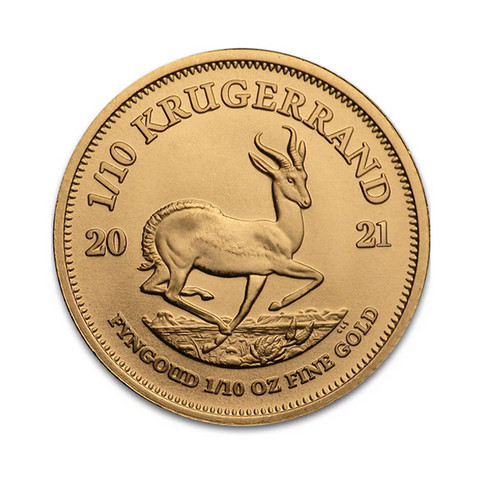 Etelä-Afrikka 2023 Krugerrand 1/10 oz kultaraha