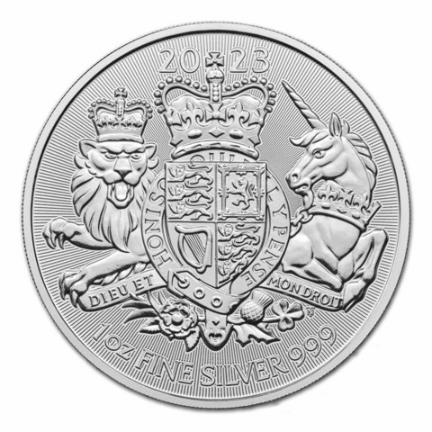 Britannia 2023 Royal Arms BU 1oz HOPEA