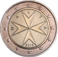Malta 2 € 2023 Maltanristi BU