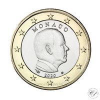 Monaco 1 € 2023 Albert II UNC
