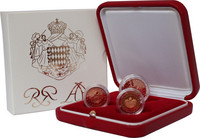 Monaco 1s, 2s & 5s 2005 PROOF