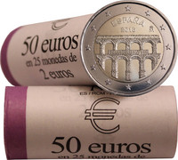 Espanja 2 € 2016 Segovia rulla