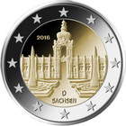 Saksa 2 € 2016 Sachsen / Zwinger