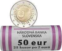 Slovakia 2 € 2016 EU- puheenjohtajuus rulla