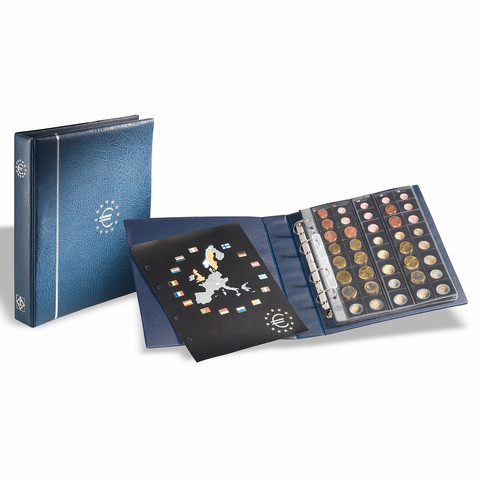 Leuchtturm Optima- kolikkokansio 25:lle 1s-2€ irtokolikkosarjoille